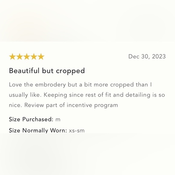 ❤️ HOT PICK ❤️ NWT Size MP - By Anthropologie Embroidered Sweatshirt - Picture 7 of 13